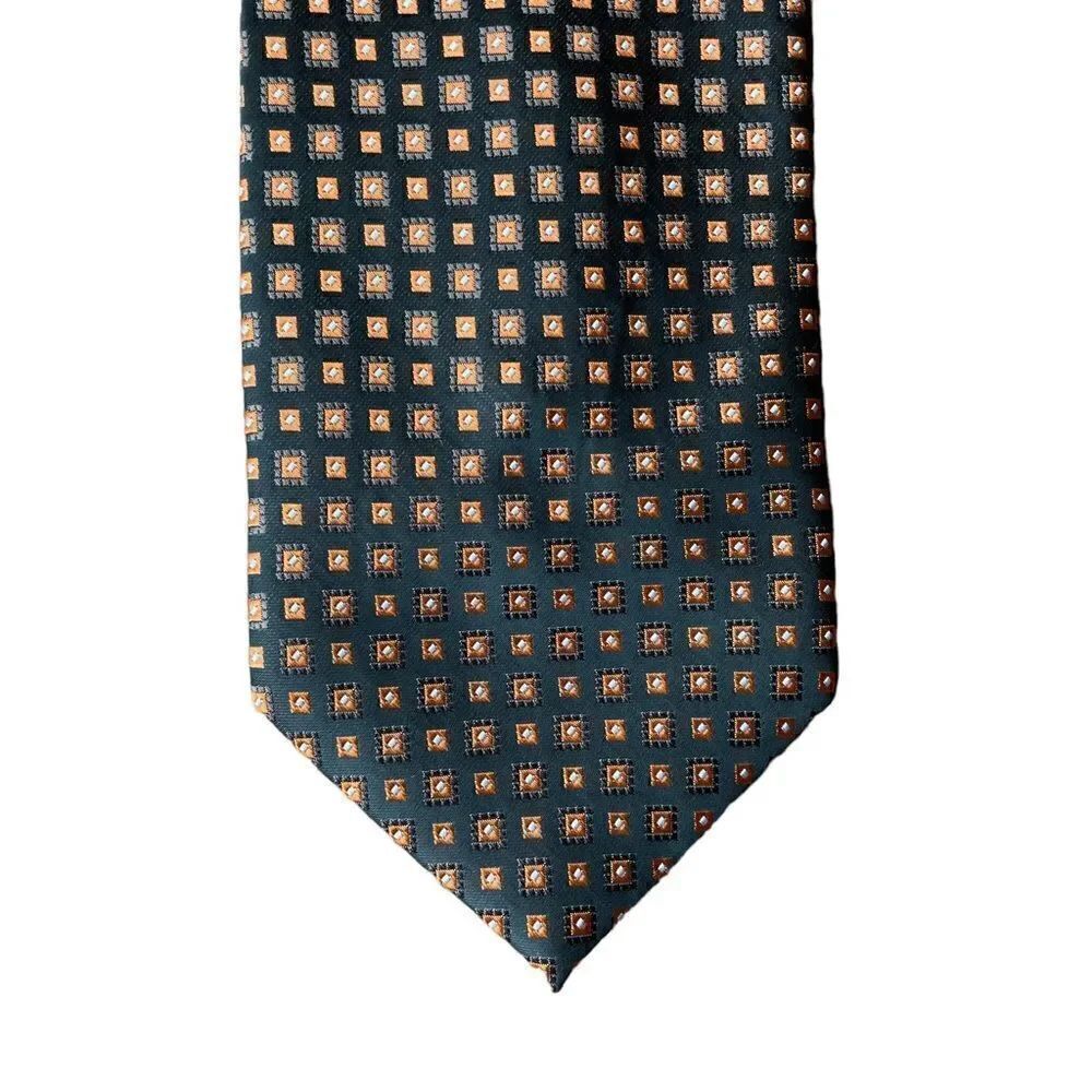 Romario Mancini Geometric Print Tie